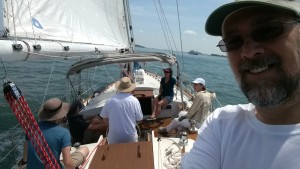 Sailing on Boston Harbor