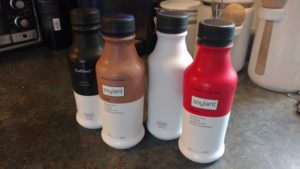 Soylent "ready to drink" food bottles, in all 4 flavors